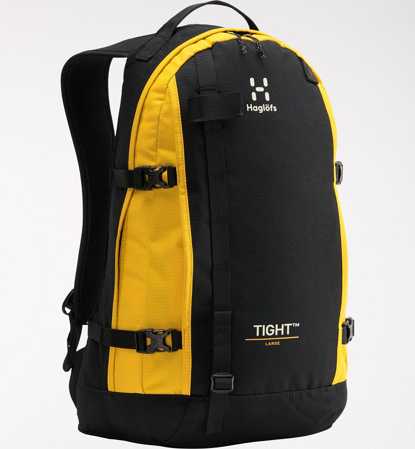 Haglöfs Womens Tight Large Daypack Black Yellow New Zealand 17290VFHI